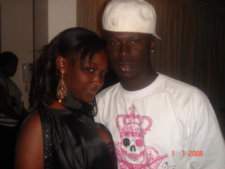 ME AND ALIOUNE DINNER 31 DEC 